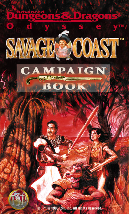 Kalksten skibsbygning Derbeville test Savage Coast Campaign Book